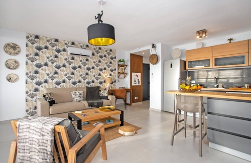 Marigot Apartment | Charming 1BR apt lagoon & sunset view 4p