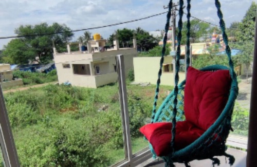 Narasapura House | Charming 2-bedroom building in superb Somashetti Halli with AC, WiFi
