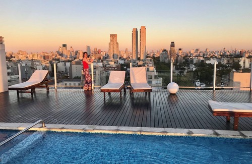 Colegiales Apartment | Charming 2-bedroom apartment w/balcony, view, rooftop pool, WiFi in Buenos Aires
