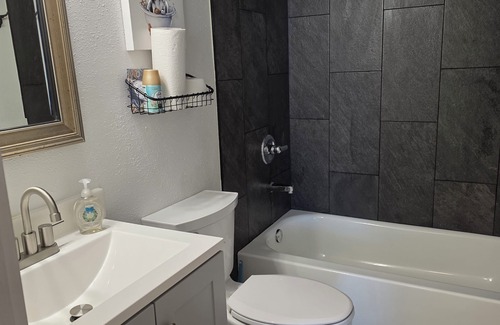 San Angelo House | Charming 2-bedroom bungalow in peaceful San Angelo with WiFi, AC