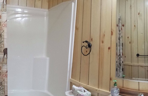 Markville Resort | Charming 2 bedroom cabin at a resort near Hinckley, located near the WI border