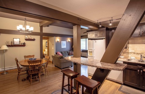 Silver Star Mountain Condo | Charming 2-Bedroom Suite w/Patio & Ski Locker – Perfect for Families & Groups