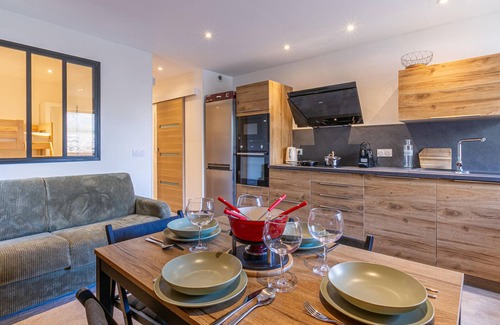 Le Cret Apartment | Charming 2-room in Val d'Isère - WIFI, for 4 pers