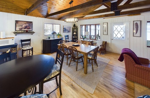 Laona House | Charming 3-bedroom house with lake front access near boat launch in Laona.