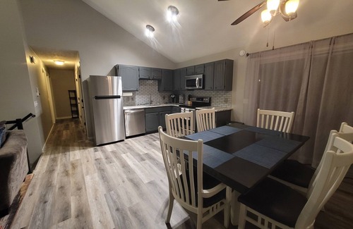 Omaha House | Charming 3 Bedroom House with Firepit in West Omaha
