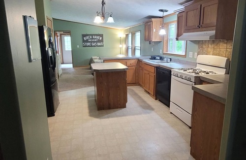 Tenstrike Resort | Charming 3-bedroom resort with WiFi, TV, and AC located on beautiful Gull Lake!