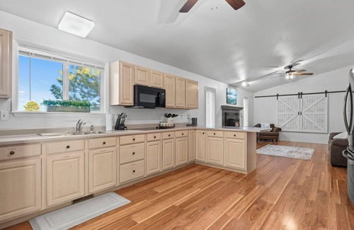 Peyton House | Charming 4-bedroom house with fantastic mountain views in peaceful Peyton, CO.