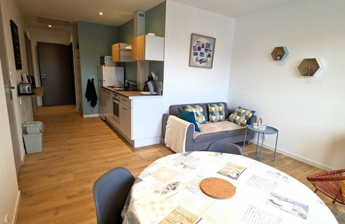 Soultz-Haut-Rhin Apartment | Charming 56 m2 gîte in a contemporary style.