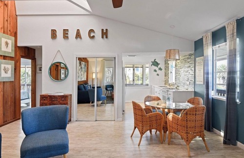 Bethune Beach House | Charming beachside bungalow steps from the beach.