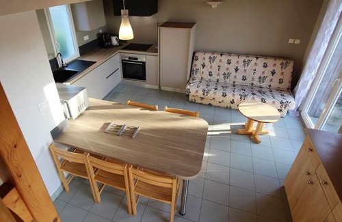 Biville Cottage | Charming Beachside House: Terrace, Pet-Friendly, Near GR223, with Wifi & Baby Equipment