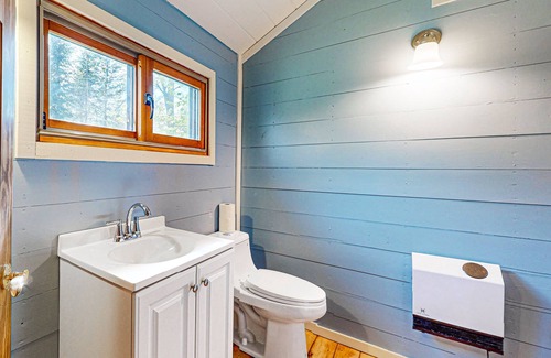 South Casco Cottage | Charming Cabin with Nature's Embrace and Family-Friendly Comforts