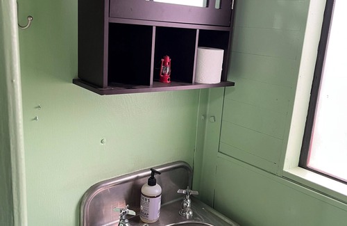 Freedom Bed & Breakfast | Charming Caboose-turned-tiny home on lake