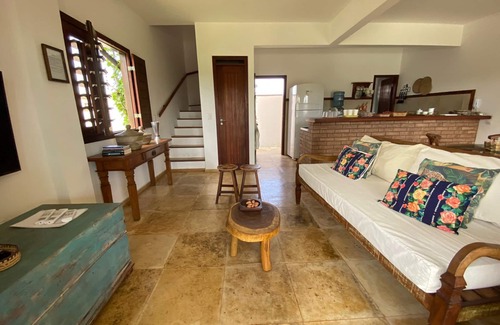 Trairi Ski Chalet | Charming chalet with 3 air-conditioned suites, sea front, in Praia de Flecheiras/C