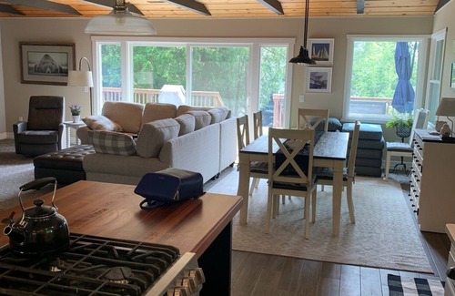 Charlevoix Cottage | Charming Charlevoix Cottage with Modern Upgrades - Short walk to Township Beach