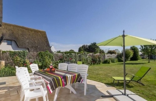 Saint-Joachim Cottage | Charming Cottage with Fireplace, Terraces & Baby Facilities in Brière Natural Park