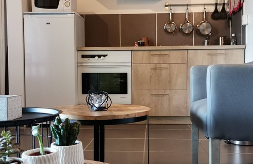 Jonquieres Apartment | Charming cottage on the ground floor renovated in a Provencal farmhouse 14m pool
