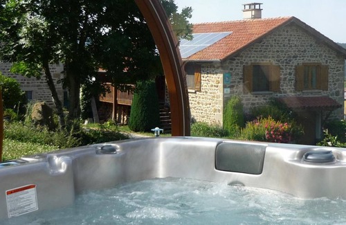 Sauvain Cottage | Charming Cottage with Spa, Fireplace, and Country Games in Scenic Sauvain, France