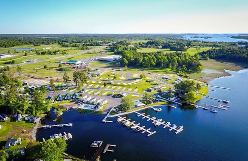 Alexandria Bay Cottage | Charming Cottages at Swan Bay Resort: Your Riverfront Retreat