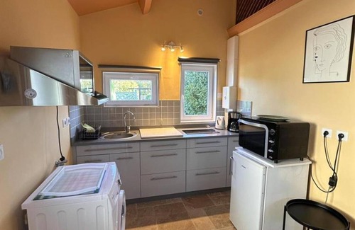 Vendat Apartment | Charming Countryside Studio with Pool near Vichy - Fully Equipped & Renovated
