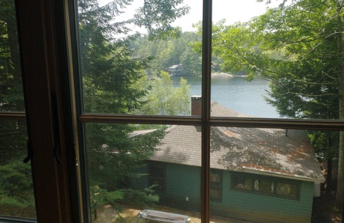 Camden Cottage | Charming Family Cottage Just Feet From Lake Megunticook, Private Lake Access