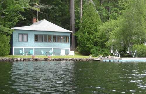 Camden Cottage | Charming Family Cottage Just Feet From Lake Megunticook, Private Lake Access