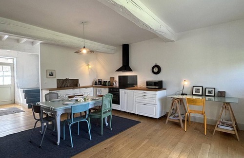 Charroux Cottage | Charming Historic Home with Spacious Garden & Summer Room, Near Dinos Hill, Fully Equipped