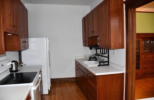 Negaunee Apartment | Charming historic apartment 2 blocks from Iron Ore Heritage Trail