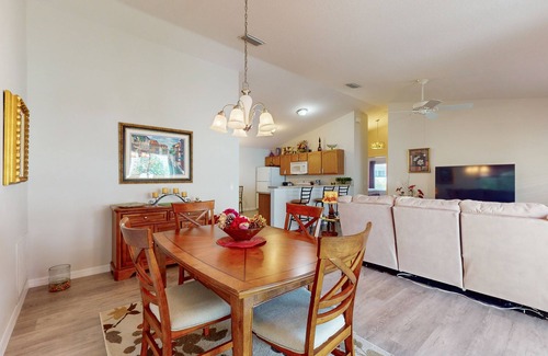 St. Charles House | Charming home in The Villages with golf cart, AC, WiFi, dog-friendly