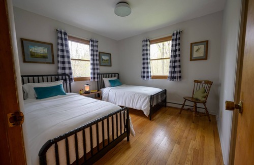 Bridgman House | Charming home on 5 acres of forest with 2 patios, minutes away from town/beach