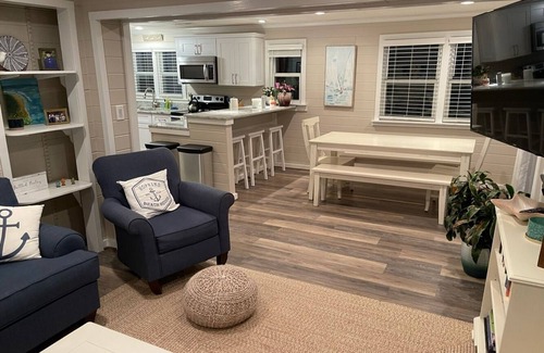 Sandbridge House | Charming home with outdoor space for relaxation and fun. 5 minute walk to beach.
