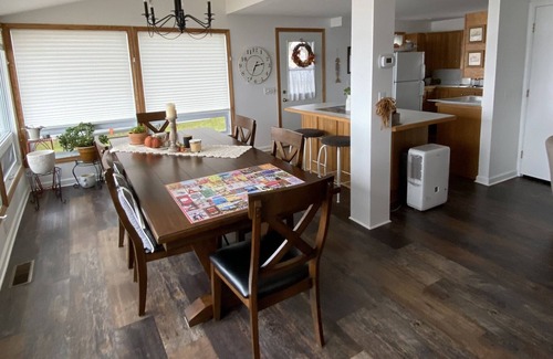Brooklyn House | Charming home with stunning view of Wamplers Lake.
