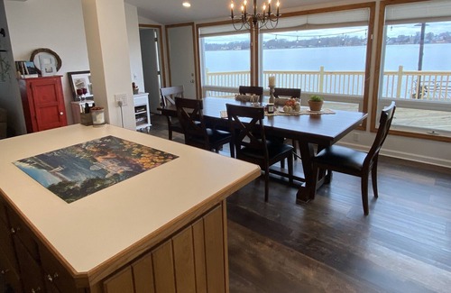 Brooklyn House | Charming home with stunning view of Wamplers Lake.