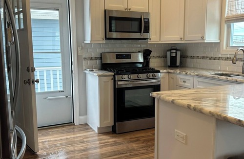 Lavallette House | Charming home with water view 2-bedroom & loft and underneath entertaining area.