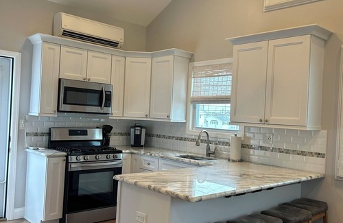 Lavallette House | Charming home with water view 2-bedroom & loft and underneath entertaining area.
