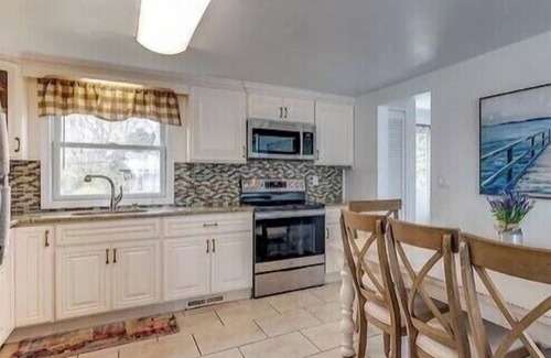 Montauk House | Charming House with Heated Pool and Multiple Water Views