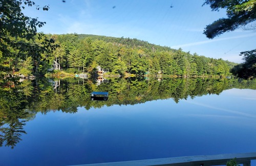 Brooks Cabin | Charming Lake front 2-bedroom cabin in delightful Brooks 6 miles from ocean