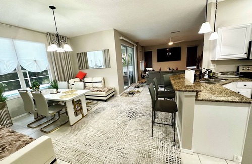 Woodmere Lakes House | Charming Lakeview Home, Heated Saltwater Pool, WiFi, AC, All Brand New Furniture