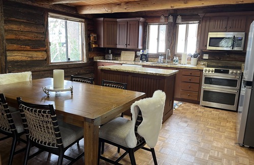 Timber Lakes Cabin | Charming Mountain Cabin by Stream with Large Deck, 35 minutes from Park City.