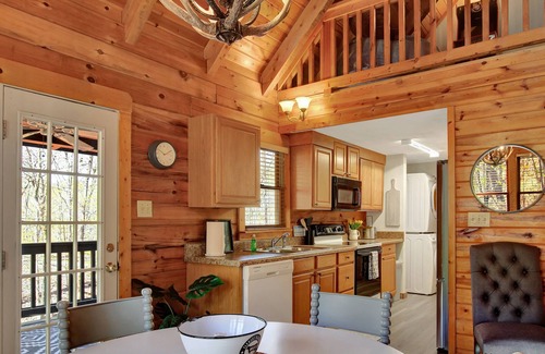 Pine Mountain Cabin | Charming Mountain Ridge View Cozy Cabin near FDR State Park and Callaway Gardens