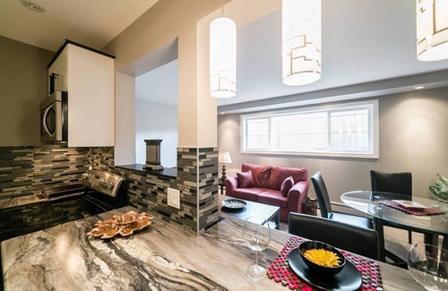 Jasper Place Condo | Charming near downtown crew housing for 3