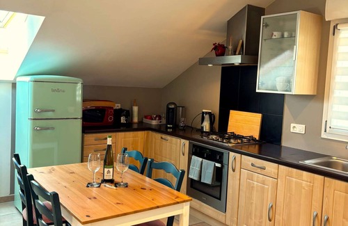 Voegtlinshoffen Apartment | Charming pet-friendly apartment in vineyards with garden, deck, and AC.