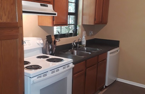 Southeast Pensacola House | Charming ranch style home with a private patio in quiet neighborhood.