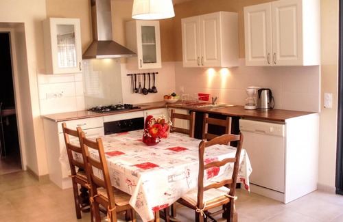 Saint-Paterne-Racan Cottage | Charming Restored Home with Heated Pool, Spa, Garden & Playground
