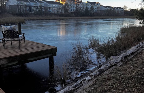 Norfolk House | Charming riverfront 1-bedroom house with WiFi, kitchenette, private deck.