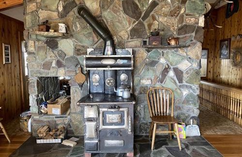 Ennis House | Charming Riverfront Guest House with Deck Overlooking Madison River, Near Ennis, Montana