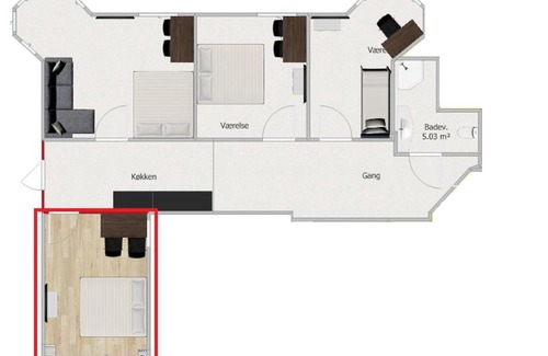 Randers House | Charming rooms close to city and E45