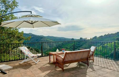 Moclinejo Villa | Charming Spanish Style Cottage with Nature and Sea View, Near Malaga