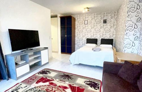 Alppiharju Apartment | Charming studio in Helsinki 42 m² with pool view