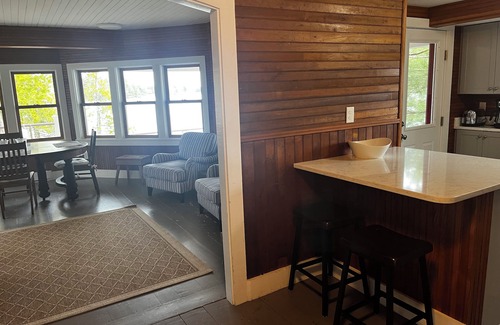 Harpswell House | Charming summer cottage with all the comforts of home. Fabulous covered porch overlooking Card Cove!