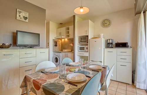 Barbotan-les-Thermes Apartment | Charming T2 with south-facing balcony and wifi in Barbotan